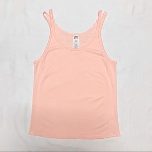 JOY LAB Small Light Pink Seamless Knit Tank Top